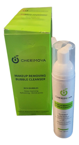 Espuma Limpiadora Facial Shampoo Cherimoya Pestañas Make Up