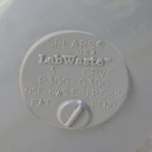Spears P300-030c Labwaste 3 Cpvc Slip 90° Elbow Pipe F Aal