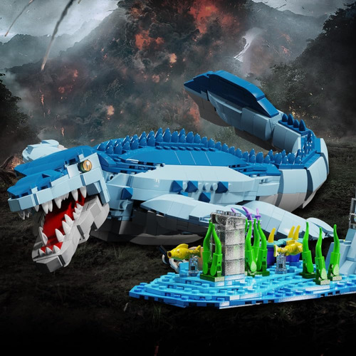 Mesiondy Juego De Bloques De Construcción De Dinosaurios, Ju