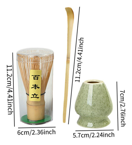 Juego De Batidor De Matcha, Kit Compatible Verde De Mármol