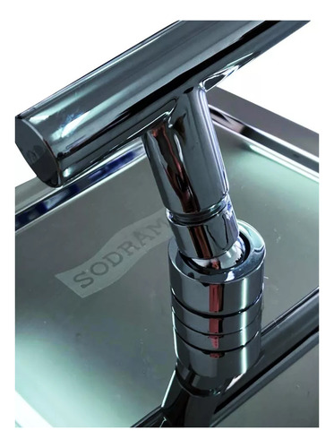 Ducha Cascata De Aço Inox 25x25 Quadrada Sodramar