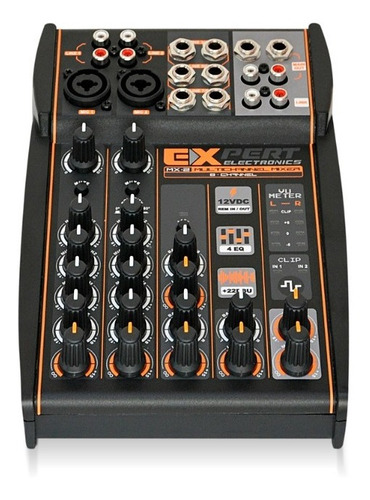 Mesa De Som Automotivo Expert Mx-2 12v Stereo Lançamento Mx2