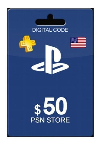 Playstation Psn Store Gift Card Ps4 Ps3 Vita Usd 50 Usa