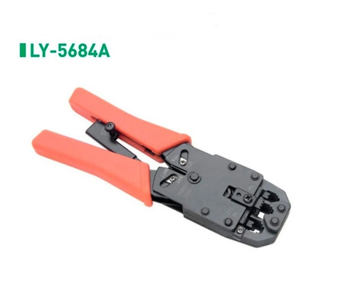 Pinza Crimpeadora P/indentar Rj9 Rj11 Rj45 Ly-5684a Lct