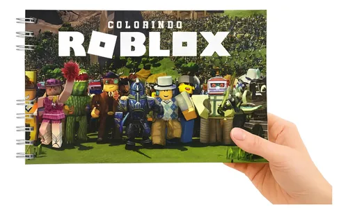 Livro De Colorir Do Roblox Jogo Infantil De Colorir Estilo Bobbie Goods ...