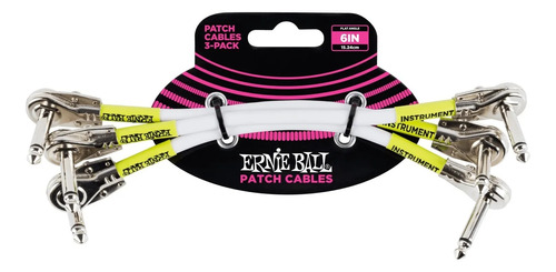 Pack Cable Patch Ernie Ball Pedales +envio+ Rocker Music