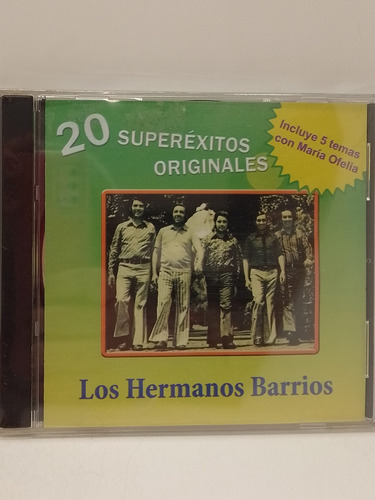 Los Hermanos Barrios 20 Super Exitos Originales Cd Nuevo 