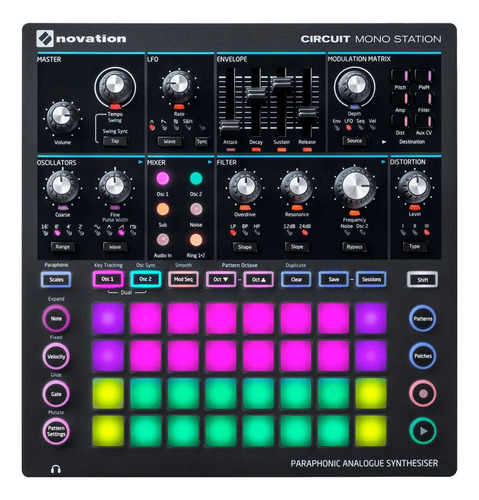 Novation Circuit Mono Station Controlador