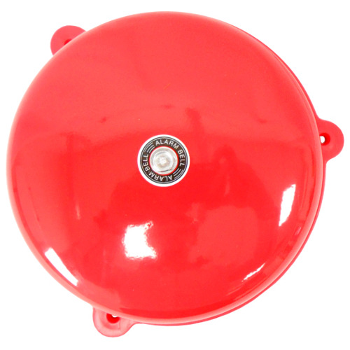 Campana De Alarma Color Rojo Ø200mm Diámetro 220v