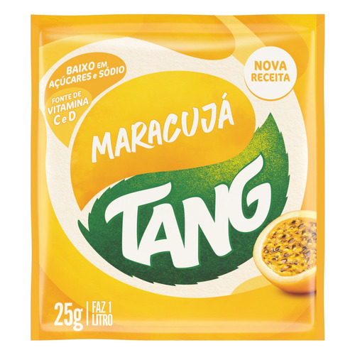 Suco de maracujá  Tang em pó sem glúten 25 g 