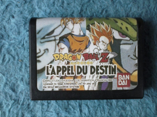 Mega Drive - Dragon Ball Z  - Japonês - Case Padrão Japonesa