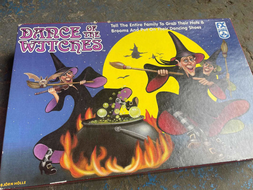 Juego De Mesa Dance Of Witches Ruta Parques Portatil Años 90