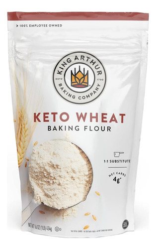 King Arthur Keto Wheat Baking Flour 454 G