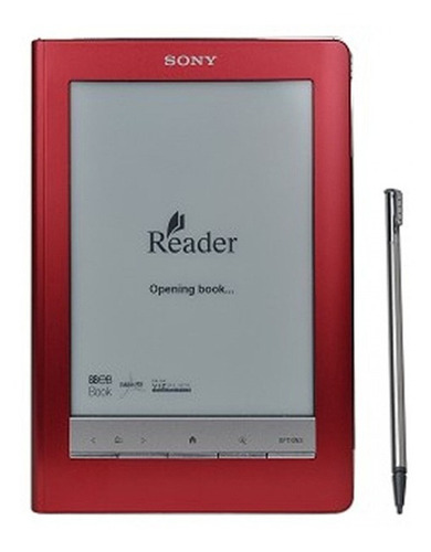 Ereader 6  Sony Prs-600 Rojo