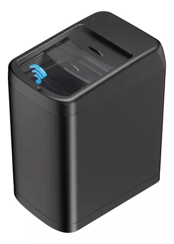  Cubo de basura con sensor automático de 13 galones, cubo de  basura sin tacto, cubo de basura de cocina sin contacto, cubo de basura de  baño de alta capacidad con tapa