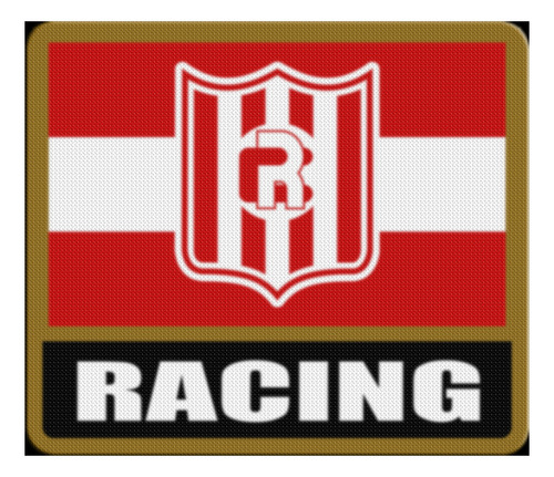 Parche Termoadhesivo Flag Racing De Trelew