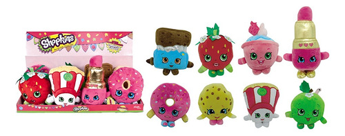 Imagen 2 de 2 de Shopkins Peluche 20 Cm Kreker Originales Lippy Lips