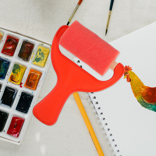 Rodillos De Pintura Tipo Esponja Brayers, Juego De 4 Rollos