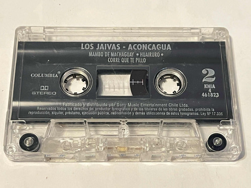 Cassette Los Jaivas / Aconcagua ( Sin Caratula)
