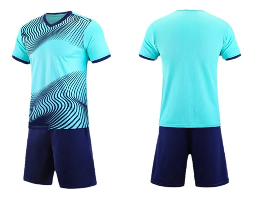 Traje De Fútbol Con Cinco Movimientos, Rayas De Secado Rápid