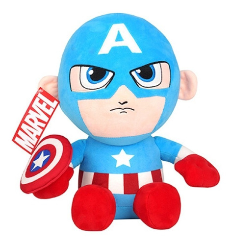 Peluche Capitan America Marvel 30 Cm Original