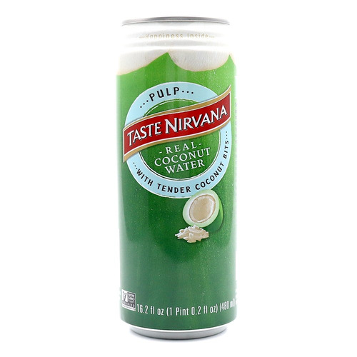 Nirvana Gusto Real Agua De Coco, Coco Pulpa Con Coco Tierno