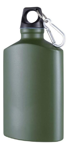 Cantimplora De Aluminio Plana Militar Viajes, Camping, ...