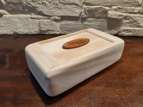 Imagen 3 de 5 de Caja De Madera Con Tapa Corrediza 18x10x5