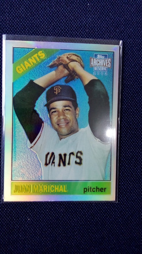 Tarjeta De Juan Marichal Hof 1983 N1 