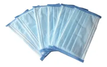 Comprar Cubrebocas Quirúrgico Protec Triple Capas Plisado 50 Pzas Color Azul Claro