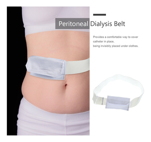 Cinturón De Conducto De Diálisis Peritoneal Ajustable Con Bo
