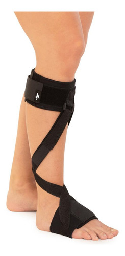 Ferula Para Fascitis Plantar Soporte Antepie Caido Color Negro Tamaño Único