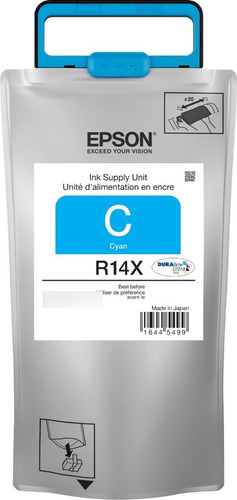 Tinta Color Cian 20.000 Páginas Epson Wf R5690 Tr12x220-al