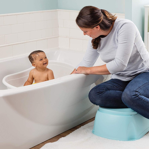Imagen 6 de 10 de Bañera Tina Para Bebé Summer Infant Right Height Con Soporte