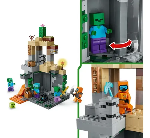 Lego Minecraft 21587 Masmorra Dos Zumbis | MercadoLivre