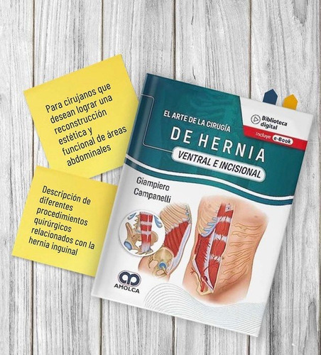 El Arte De La Cirugía De Hernia Ventral E Incisional +e-book