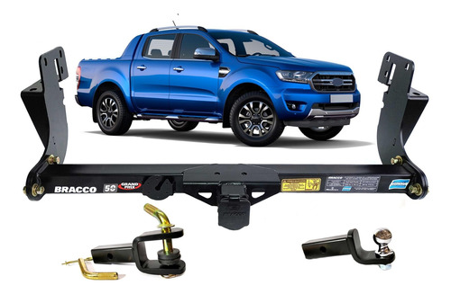 Enganche Bracco Maxitracc 2 Cabezales Ford Ranger 2013-2020