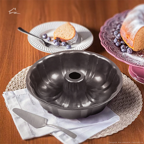 Forma C/ Furo Central 24x6 Cm 2,5l - Em Casa Tem