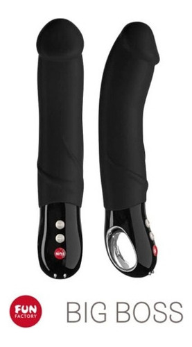 Dildo Vibrador Fun Factory Black Big Boss Realistico Negro