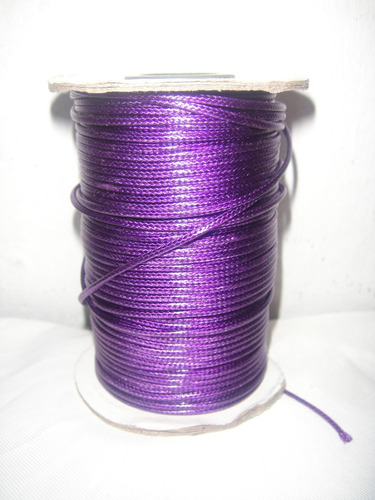 Rollo Piel De Serpiente Color Violeta Usado 2mm 
