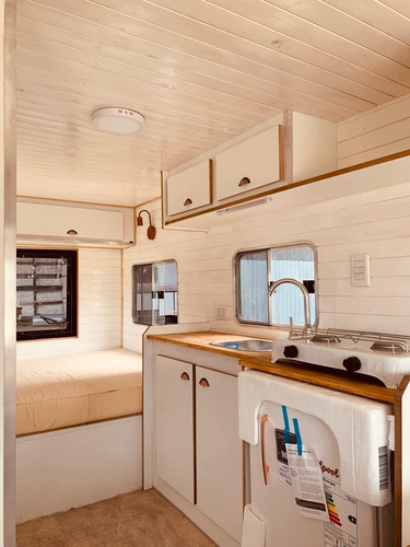 Fabrica De Casas Rodantes Amanecer Modelo:machimbre 4,50 Mts