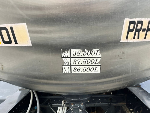 Carreta Randon Tanque Inox 2015 Semi Reboque Preta 38.500