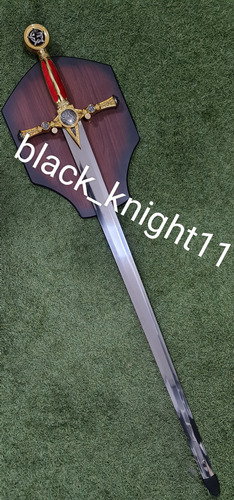 Espada Masonica Con Estrella Medieval Salomon Templario