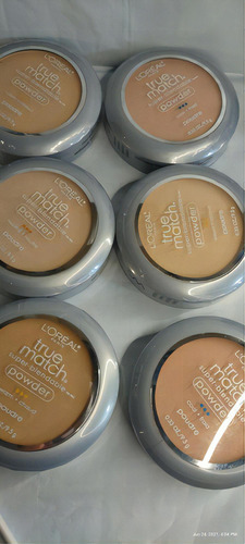 Polvo Maquillaje Loreal True Match Super-blendable Powder W4