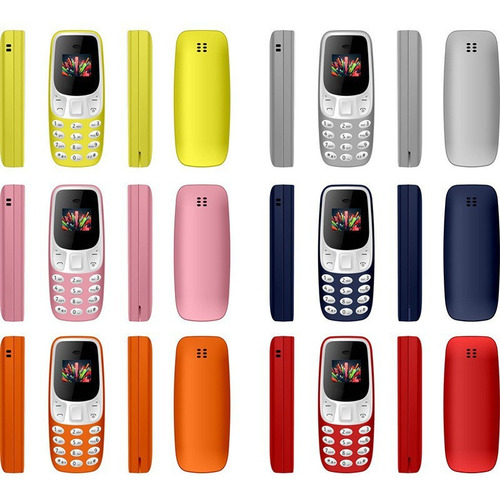 Mini Teléfono Celular De Voz Variable Con Tarjeta Sim Dual M