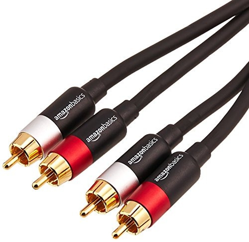 Cable De Audio Rca, 2 Machos A 2 Machos, 2.4 M