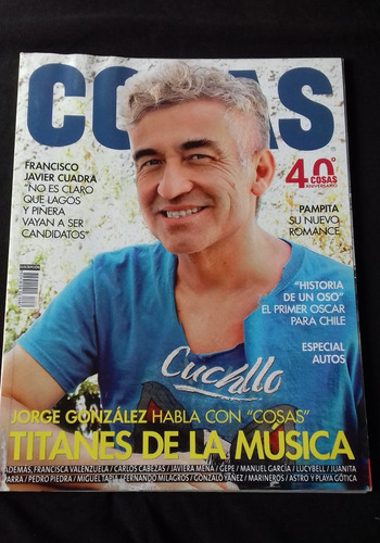 Revista Cosas - Numero 1030 - Entrevista A Jorge González