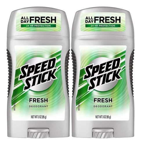 Speed Stick Desodorante, Fresco, 3 Onzas (paquete De 2)