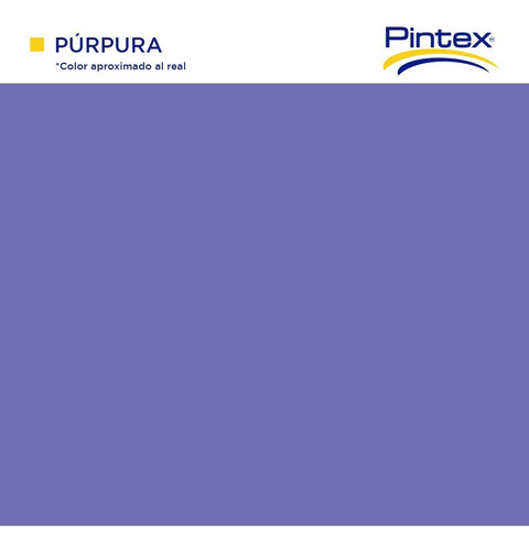2 Pack Pintura Pinta-me Pintex 3.8 Litros Interior/exterior Color Púrpura