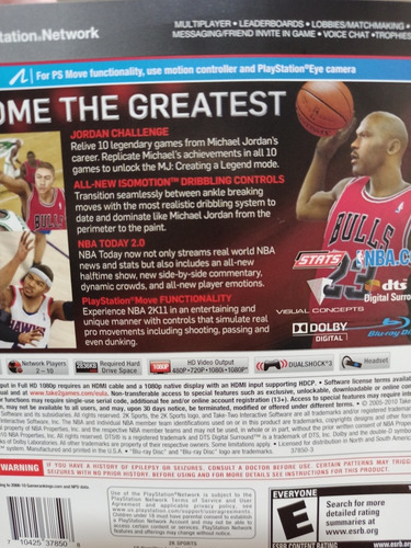 Nba 2k11 Ps3 Mídia Física , A Pronta Entrega